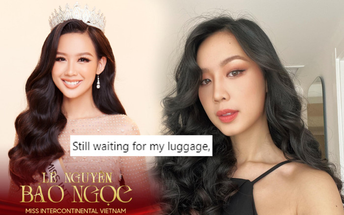 Bảo Ngọc gặp trục trặc hành lý, liền trấn an fan bằng layout đủ sức giật crown? Ảnh 2