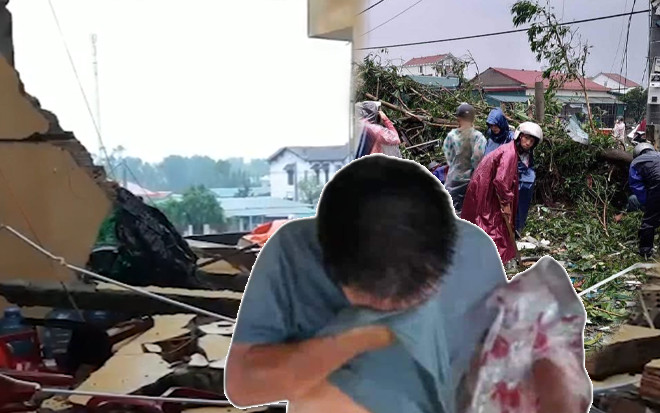 Chủ tiệm vàng khóc nấc vì của cải bị cuốn bay theo cơn lốc xoáy bất ngờ Ảnh 2