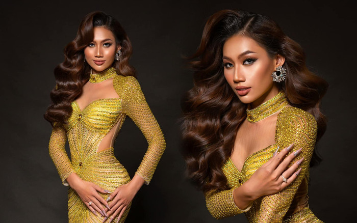 Hổ chiến 5000 máu - Quỳnh Như chốt hạ váy dạ hội 'Giấc mơ vàng' cho đêm chung khảo Miss Grand Vietnam Ảnh 2