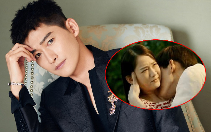 Biểu cảm khó chịu ra mặt của Trần Kiều Ân khi đóng cảnh 'ô dề' với Trương Hàn bất ngờ được đào lại Ảnh 2