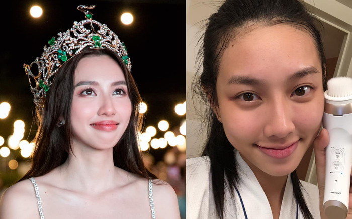 Soi mặt mộc của Thùy Tiên, phát hiện ra khuyết điểm cô gái nào cũng gặp phải Ảnh 2