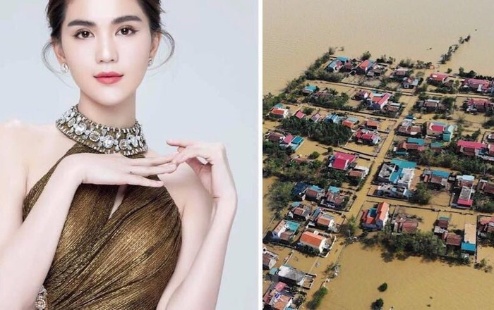 Ấm lòng sao Việt: Ngọc Trinh lên kế hoạch từ thiện ủng hộ bà con miền Trung Ảnh 2
