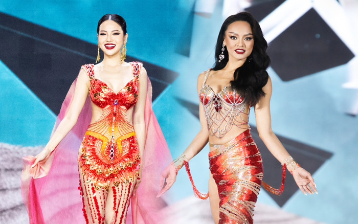 Thùy Trâm - Mai Ngô nhuộm đỏ chung khảo Miss Grand VN: Chặng đua nước rút quá khốc liệt Ảnh 2
