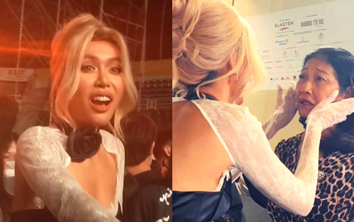 Con gái giả làm Kim Kardashian, mẹ Minh Tú không nhận ra, còn hỏi 'cô là ai'! Ảnh 2