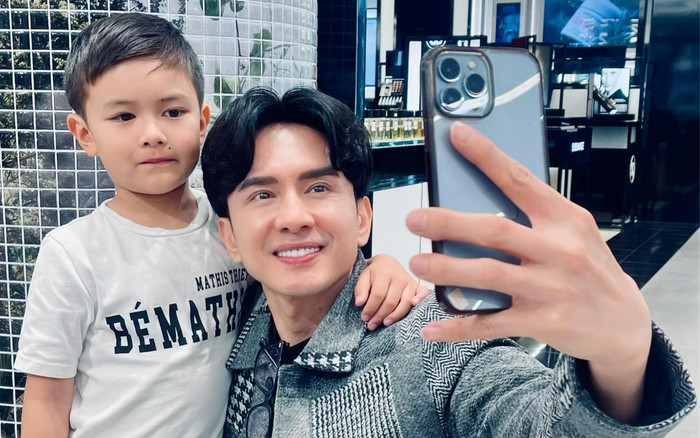 Đan Trường tự hào chia sẻ về chiều cao của nhóc tỳ Thiên Từ: Mới 5 tuổi đã 'dáng dài sọc' Ảnh 2
