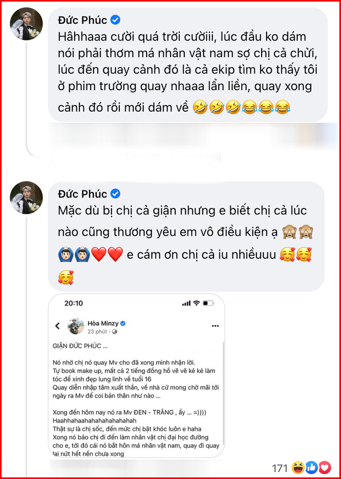 Hòa Minzy 'phục thù' Đức Phúc bằng loạt cảnh quay 'có màu', dân mạng: 'Nhân vật phản diện xin đừng đẹp' Ảnh 4