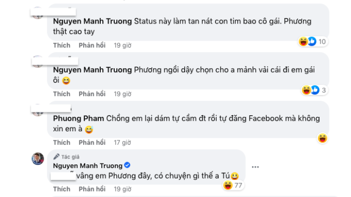 Mạnh Trường tiết lộ bị vợ quản lý Facebook cá nhân sau bài đăng 'đánh dấu chủ quyền' Ảnh 3