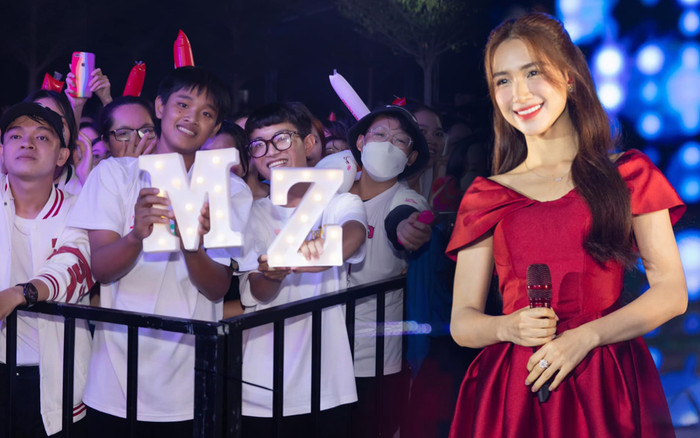 Hành động ghi điểm của Hòa Minzy khi gặp lại 'fan cứng' 8 năm trong một đêm diễn Ảnh 2
