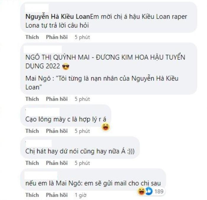 Á hậu Kiều Loan nhận về 'cơn mưa' chỉ trích sau khi đặt câu hỏi ứng xử 'khó nhằn' với Mai Ngô Ảnh 5