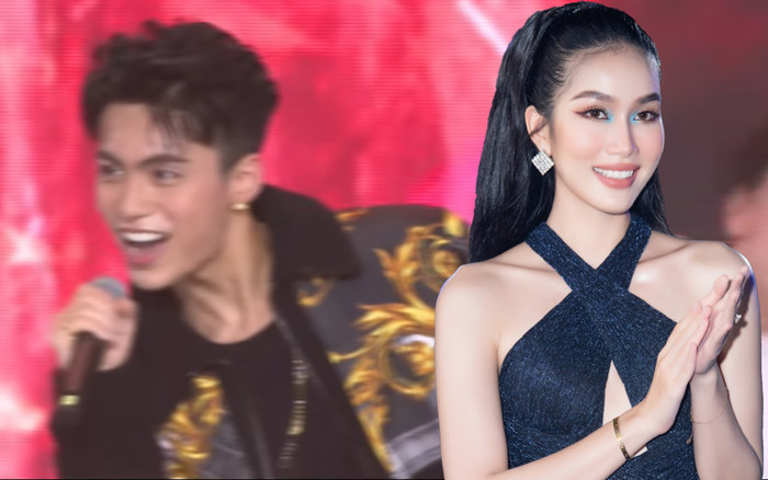 Á hậu Phương Anh thực hiện lời hứa với fan khi theo dõi tiết mục trình diễn của em trai Sơn Tùng Ảnh 2