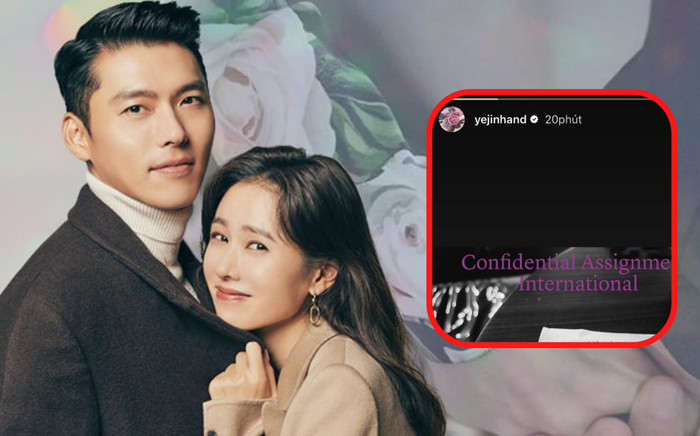 Mẹ bầu Son Ye Jin gây sốt khi nửa đêm khoe ảnh đi xem phim chồng đóng, nhất Hyun Bin rồi! Ảnh 2