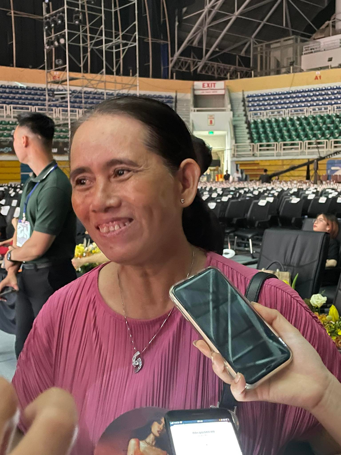 Mẹ Á hậu Quỳnh Châu.&nbsp;