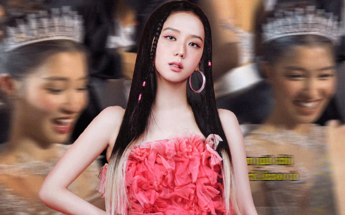 Á hậu Phương Nhi 'mắt sáng rỡ' khi được fan tặng card Jisoo (BLACKPINK), dễ thương đến thế là cùng! Ảnh 2