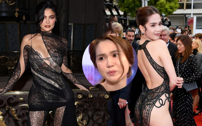 Kylie Jenner diện đầm xuyên thấu, netizen 'réo gọi' tên Ngọc Trinh vì lý do này Ảnh 2