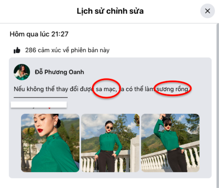 Sai chính tả lỗi học sinh cấp 1, Phương Oanh tự nhận: 'Đã dốt lại còn hay chơi chữ' Ảnh 2