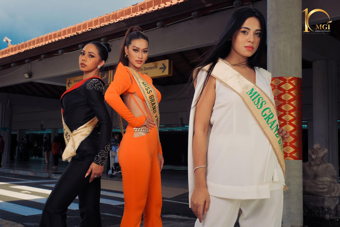 Miss Grand International dán ảnh Thiên Ân lên hàng first face: Fan vỗ tay ào ào vì quá sáng - quá sáng Ảnh 4