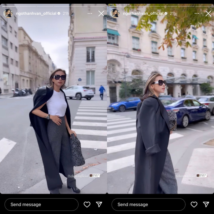 Nữ diễn viên/đạo diễn luôn biết cách phối đồ vừa cá tính vừa thanh lịch. 