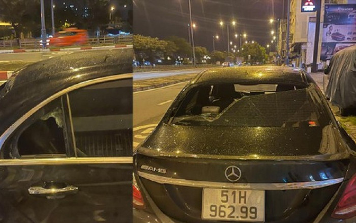 Nhân viên quán ốc bị tố đập phá ô tô hiệu Mercedes, tấn công chủ xe Ảnh 2