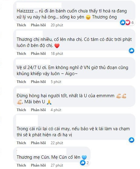 Đông đảo khán giả và bạn bè thân thiết đều động viên người đẹp và hy vọng sự thật về việc cô bị lén lút theo dõi sẽ được sáng tỏ trong thời gian sắp tới.