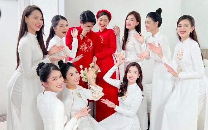 Bình An bật khóc trong lễ ăn hỏi, Phương Nga hạnh phúc theo chồng về dinh Ảnh 2