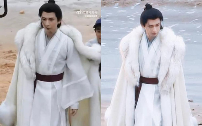 Thành Nghị vương giả trong tạo hình áo lông trắng, Liên Hoa Lâu không có đỉnh lưu nhưng liệu có hot? Ảnh 2