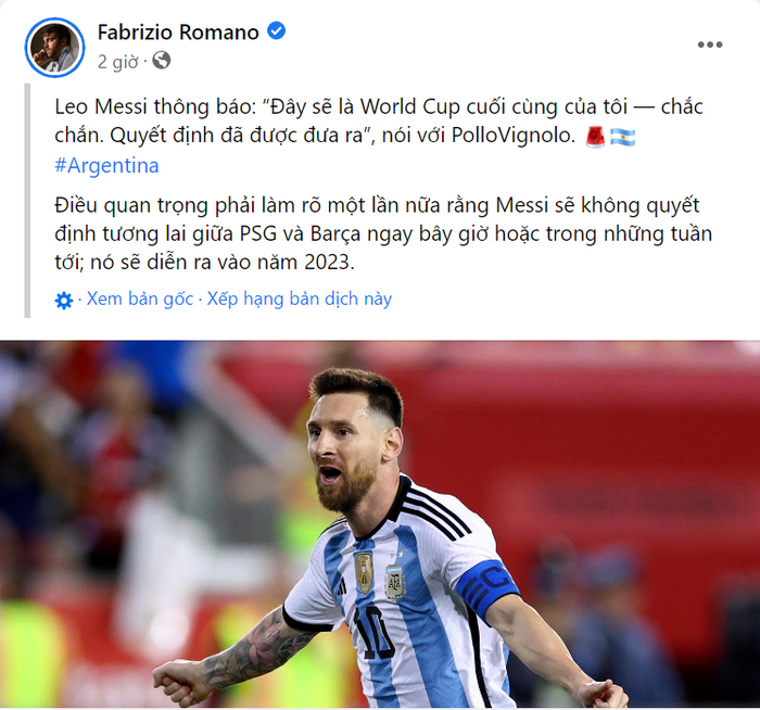 Kỳ World Cup cuối cùng của Lionel Messi Ảnh 3