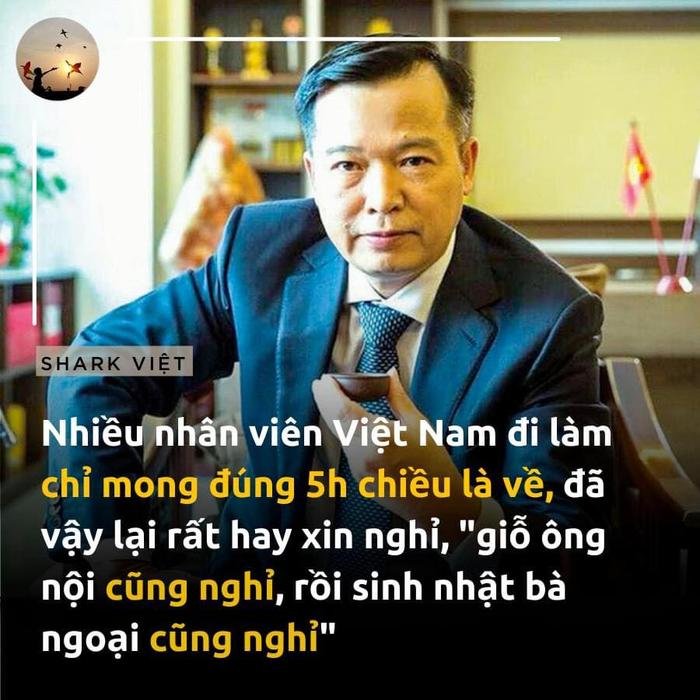 Một 'cá mập' phát ngôn gây tranh cãi: 'Nhiều nhân viên cứ 5h là về, đã vậy rất hay xin nghỉ...' Ảnh 2