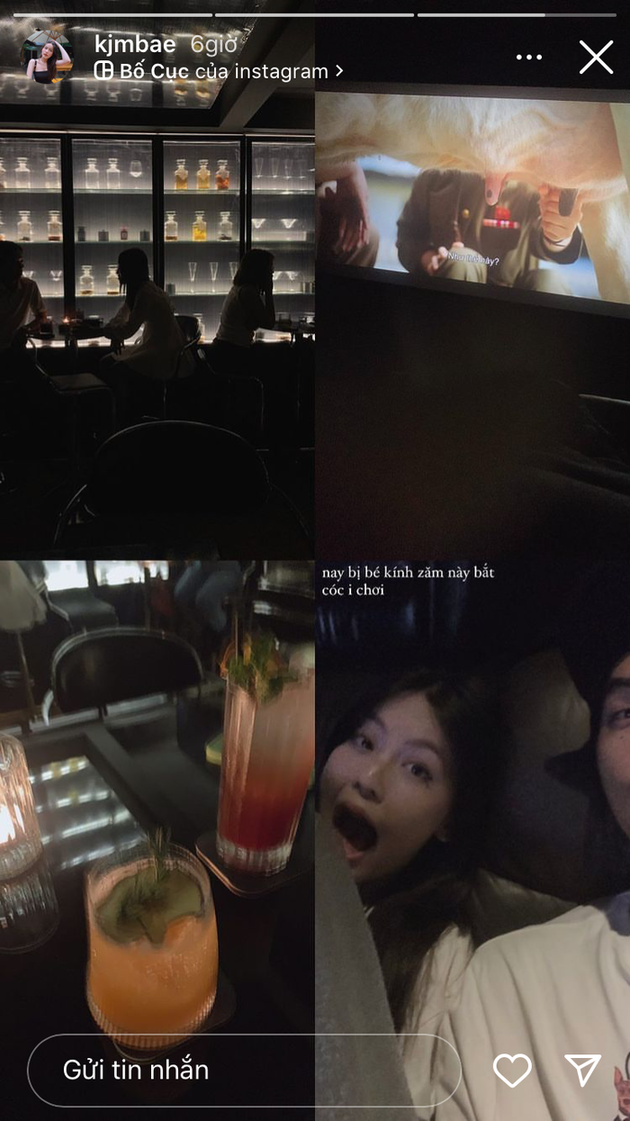 'Bạn gái tin đồn' lần đầu đăng tải tình tứ bên HIEUTHUHAI.