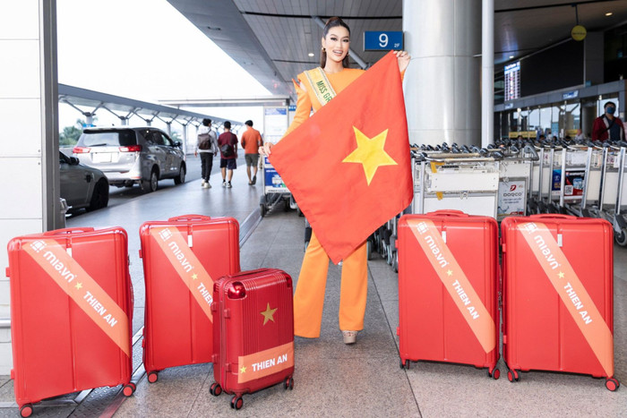 Đoàn Thiên Ân lên đường sang Indonesia tham dự Miss Grand International 2022.