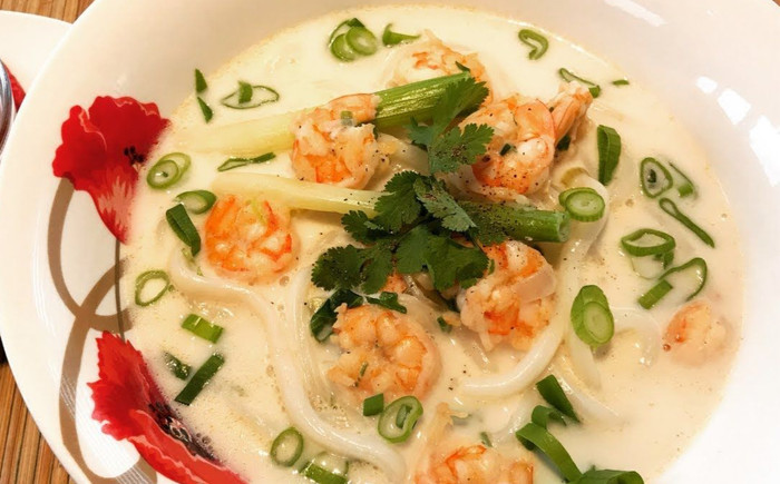 Bánh canh mặn nước cốt dừa - món ăn lạ miệng mang hồn quê miền Tây Ảnh 2