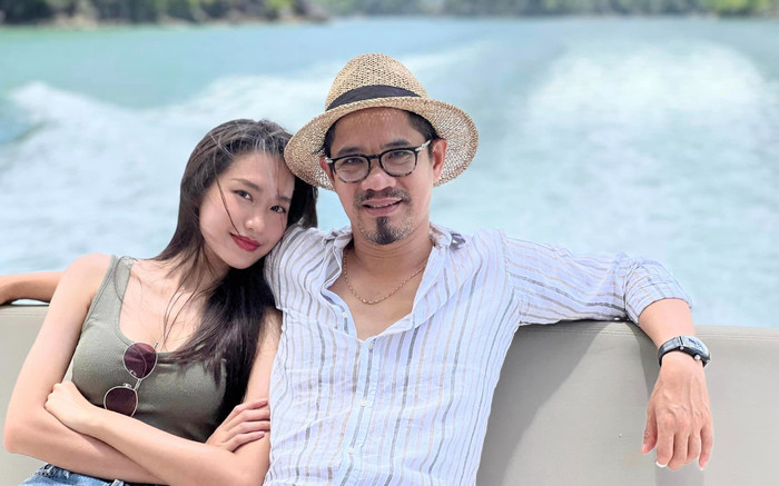 Doãn Hải My khoe ảnh bố đẹp trai như tài tử màn ảnh, netizens gật gù: 'Thảo nào' Ảnh 2