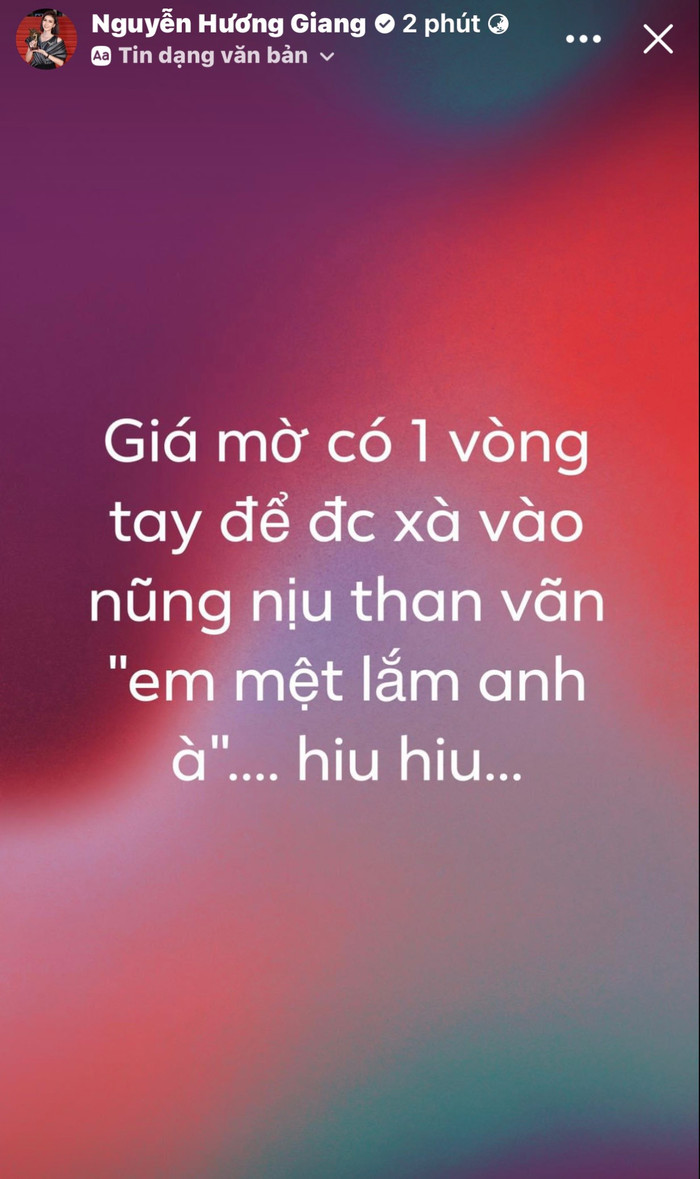 Là mẹ đơn thân, đang ốm phải một mình chăm con cảm thấy chạnh lòng là điều dễ hiểu.