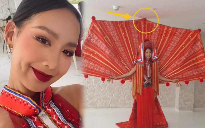Buổi chụp hình 'bất ổn' của 'Cô Em Dao Đỏ' Bảo Ngọc: Sơ hở là đụng trần nhà Ảnh 2