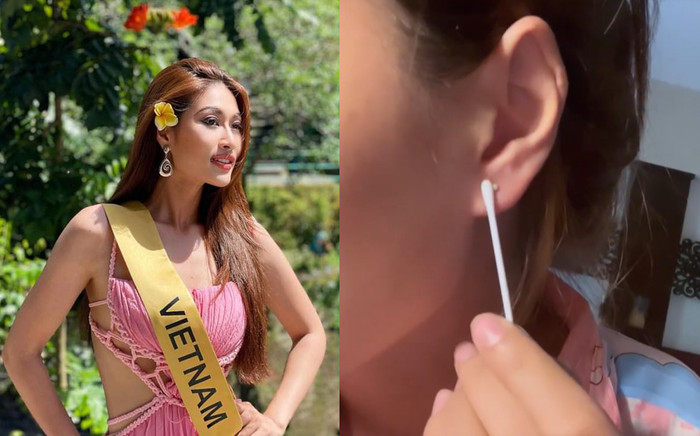 Trước thềm phần thi quan trọng, Hoa hậu Thiên Ân bất ngờ thông báo tình trạng 'bất ổn' Ảnh 2