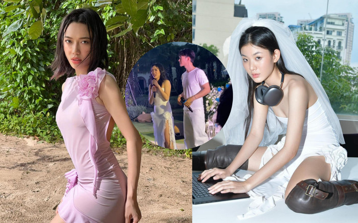 Diệu Nhi diện đầm pre-wedding độc lạ đến từ thương hiệu từng chinh phục BLACKPINK, Dua Lipa, Bella Hadid… Ảnh 2