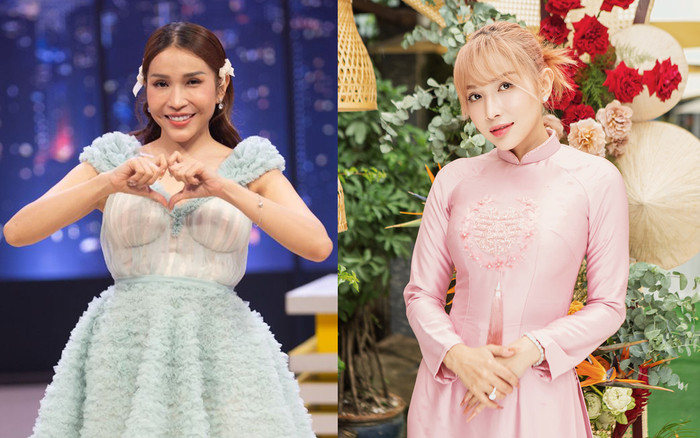 Làm phù dâu trong lễ cưới Liêu Hà Trinh, Khả Như khiến dân tình suýt không nhận ra bởi nhan sắc khác lạ Ảnh 2