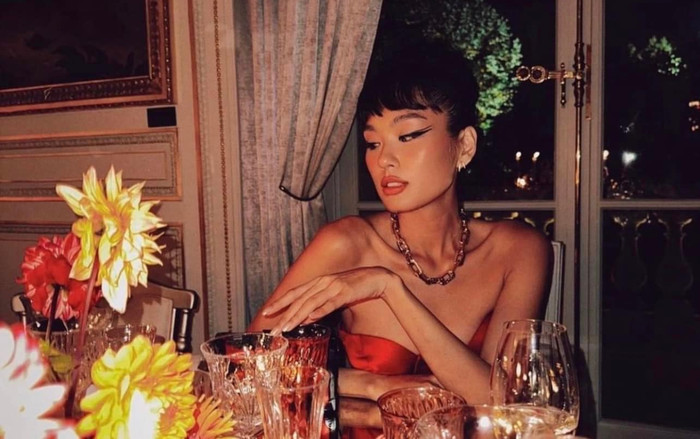 'Quý cô' Thảo Nhi Lê sang chảnh trong tiệc tối cùng nhà mốt đình đám, mang đậm nét đẹp Á Đông Ảnh 2