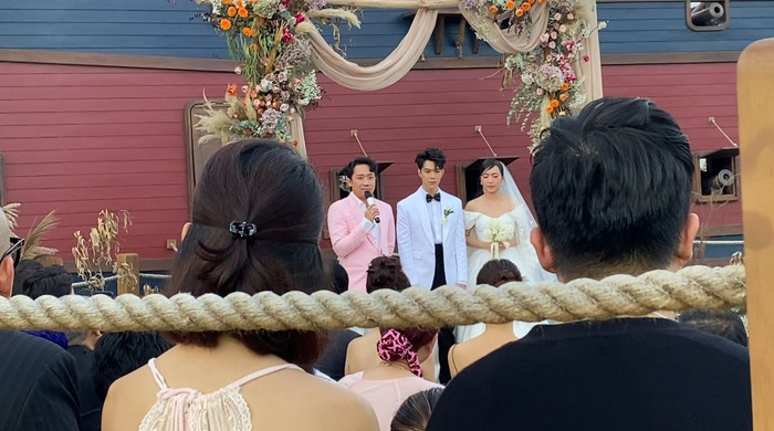 Hình ảnh của Trấn Thành tại đám cưới của Anh Tú-Diệu Nhi