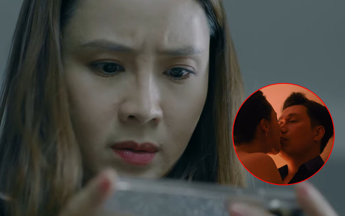 Hành Trình Công Lý tập 2: Hôn nhân của Hồng Diễm gặp sóng gió khi Việt Anh lộ clip nóng với gái lạ Ảnh 2