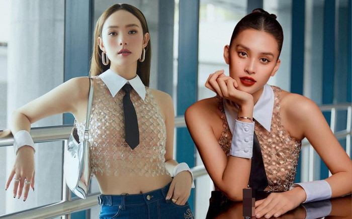 Minh Hằng - Tiểu Vy 'gây lú' với áo xuyên thấu, ai táo bạo hơn? Ảnh 2
