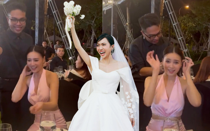 Vía rơi tóc giả ở đám cưới của Diệu Nhi: Lan Ngọc, chưa kịp chơi hết mình đã gặp sự cố Ảnh 2