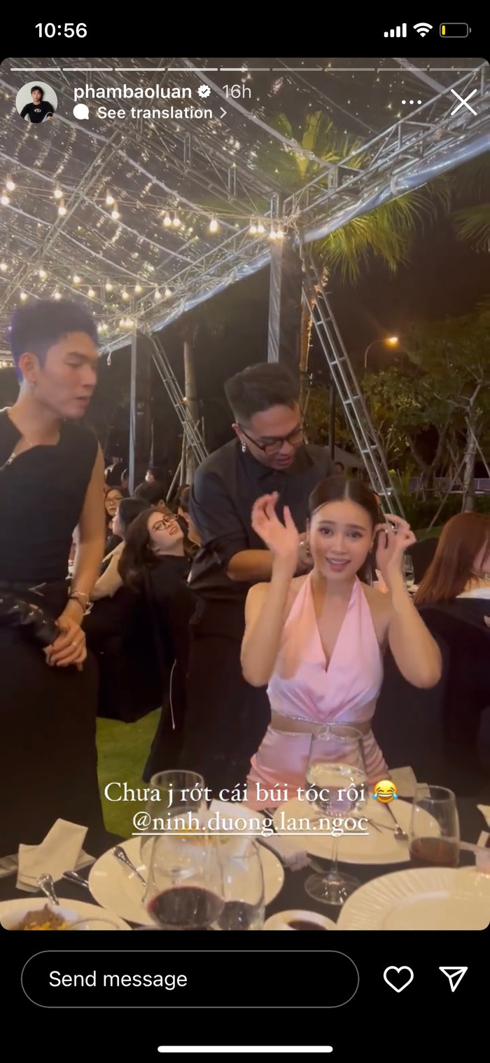 Vía rơi tóc giả ở đám cưới của Diệu Nhi: Lan Ngọc, chưa kịp chơi hết mình đã gặp sự cố Ảnh 4