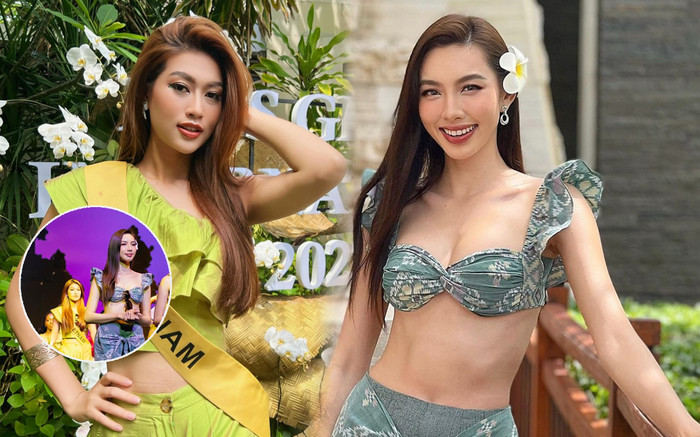 'Clip chất lượng thấp nhưng catwalk chất lượng cao': Thùy Tiên - Thiên Ân đánh hông đẳng cấp tại Bali Ảnh 2