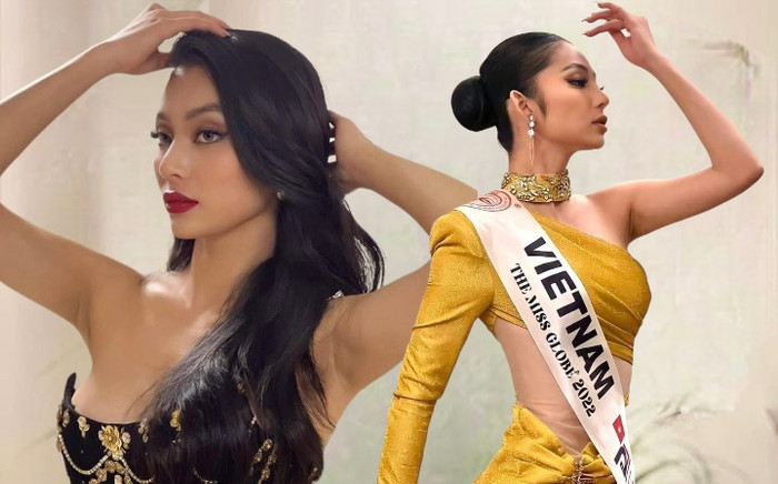 Nhan sắc đại diện Việt Nam tại The Miss Globe 2022: Đồ nghề đầy đủ là 'bén đứt tay', chặt đẹp dàn đối thủ Ảnh 2
