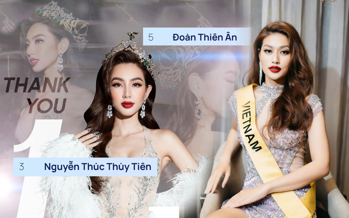 Thùy Tiên - Thiên Ân: 2 chị em Miss Grand VN làm chao đảo MXH, lọt Top 10 từ khóa được chăm sóc kỹ nhất Ảnh 2
