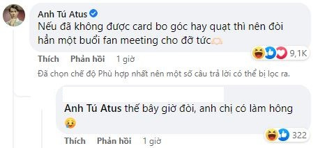 Đông đảo người hâm mộ nhanh chóng đề nghị Anh Tú-Diệu Nhi tổ chức fan-meeting hậu đám cưới