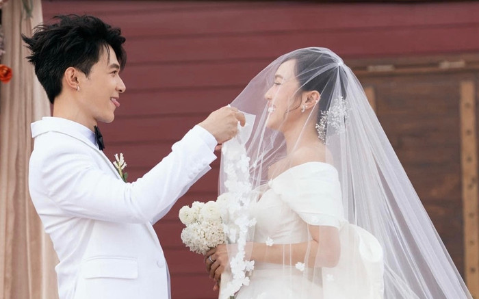 Những câu nói 'ngọt như mía lùi' của cặp đôi Anh Tú - Diệu Nhi trong ngày cưới Ảnh 2