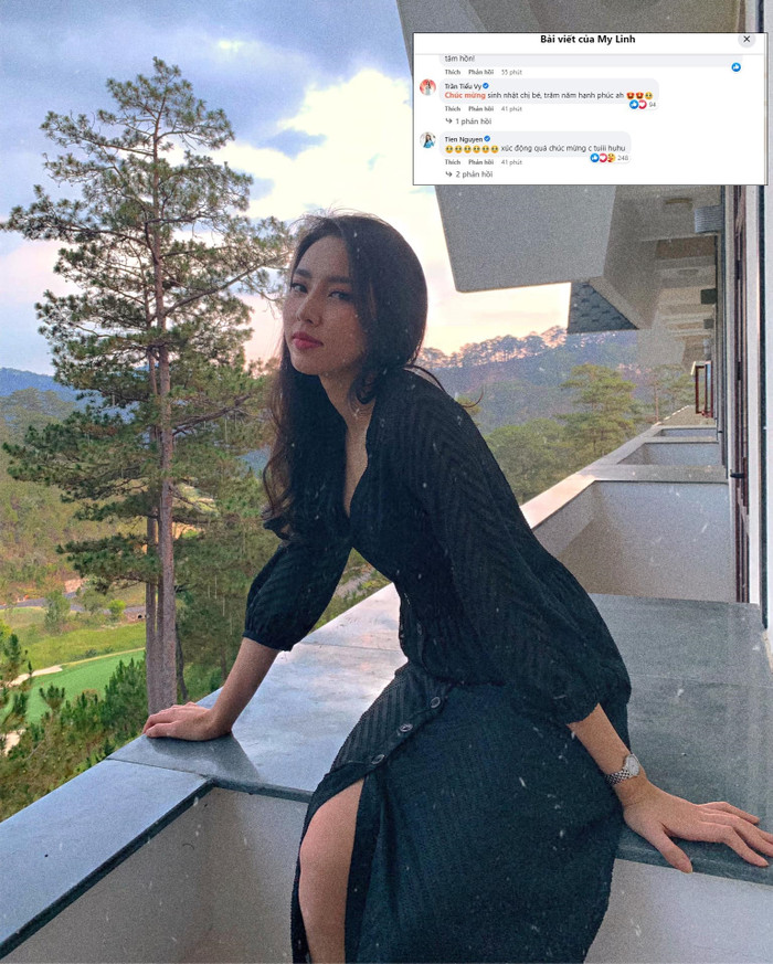 Hòa hậu Thùy Tiên xúc động khi biết tin Đỗ Mỹ Linh và con trai bầu Hiển sắp làm đám cưới.