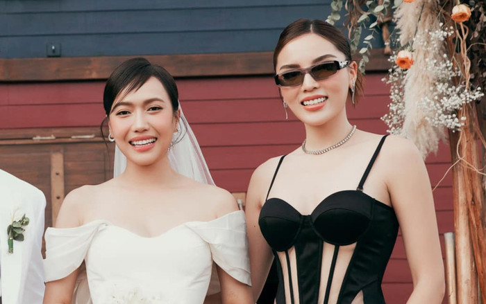 Kỳ Duyên hào hứng khoe 'tin vui' với Diệu Nhi sau khi ăn cưới đàn chị Ảnh 2