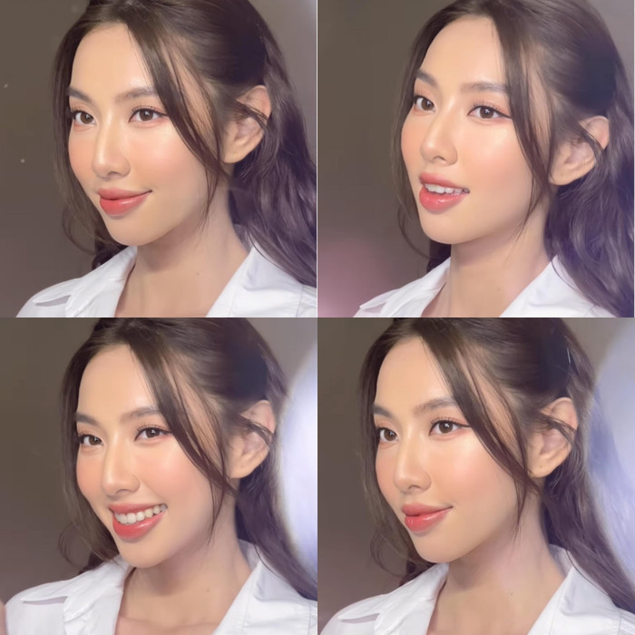 Đoạn video vài giây chia sẻ makeup look nhẹ nhàng của Thùy Tiên, 'bùng nổ visual' khi thu về hơn 197K lượt yêu thích.